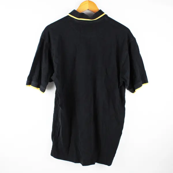 Crable Sportswear Iowa Hawkeyes Men's Polo Shirt Medium Black Yellow