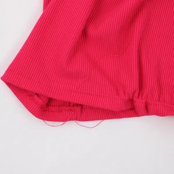 No Boundaries Juniors XL 15-17 Magenta Pink Ribbed Tank Top