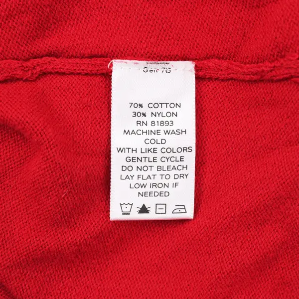 D&Co Women's 1X Cherry Red Cotton Blend Knit Tank Top