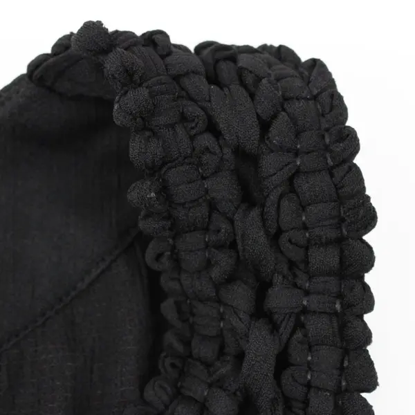 Croft & Barrow Women's XL Black Sleeveless Peasant Top