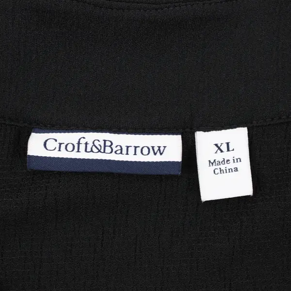Croft & Barrow Women's XL Black Sleeveless Peasant Top