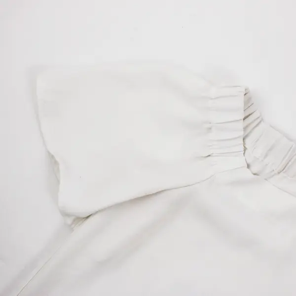 PIT Amsterdam Women's White Off-Shoulder Crop Top Size 4