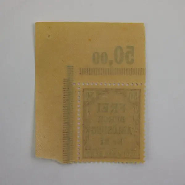 Germany Scott OL8 Deutsches Reich 50 Pf Stamp MNH Selvedge