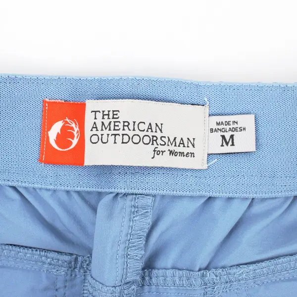 American Outdoorsman Women's Blue Casual Shorts Size M