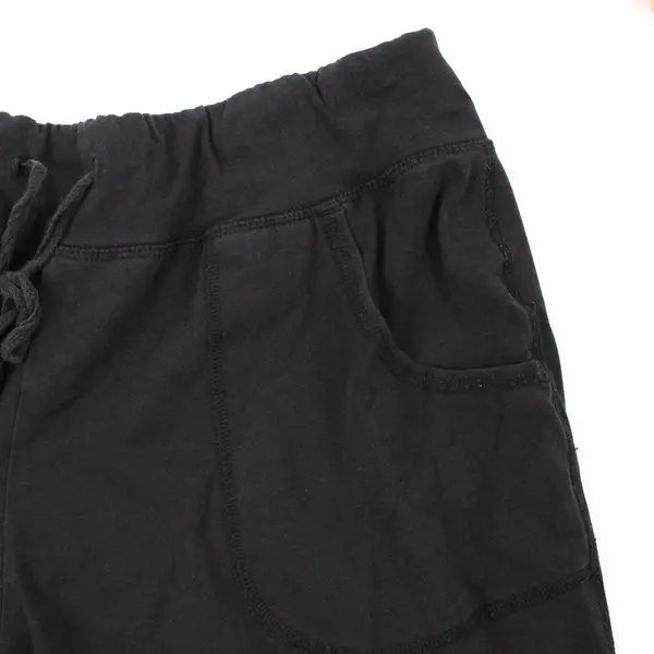Athletic Works Women's Black Drawstring Capri Pants Size L 12-14