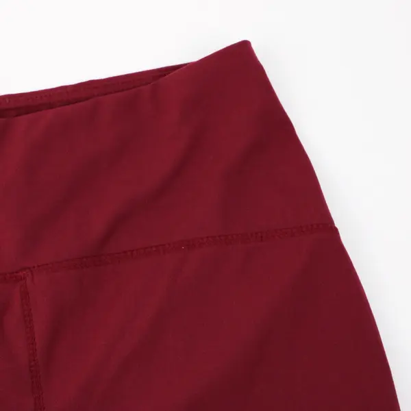 A New Day Women's XL Maroon Red Cropped Leggings