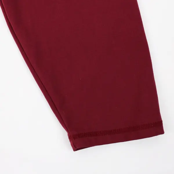 A New Day Women's XL Maroon Red Cropped Leggings