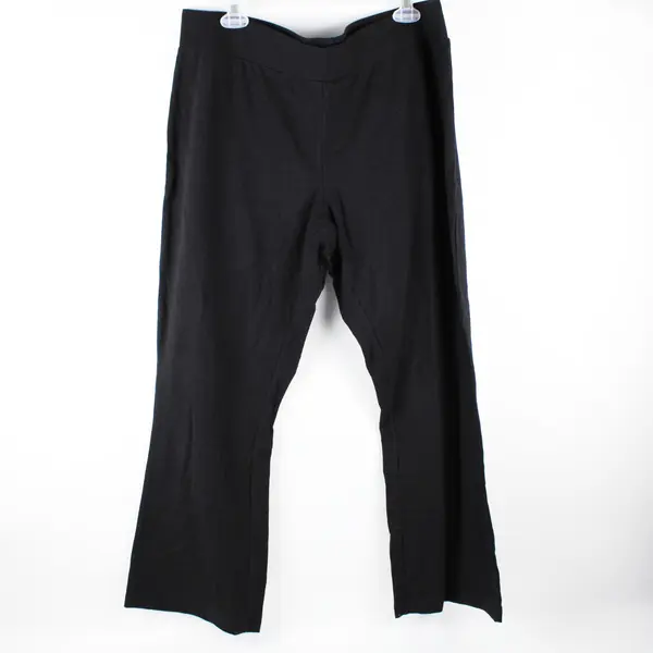 Sport Savvy Essentials Women's Black Bootcut Yoga Pants Size 1XP