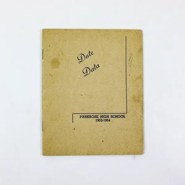 1954 Parkrose High School Student Directory Portland Oregon