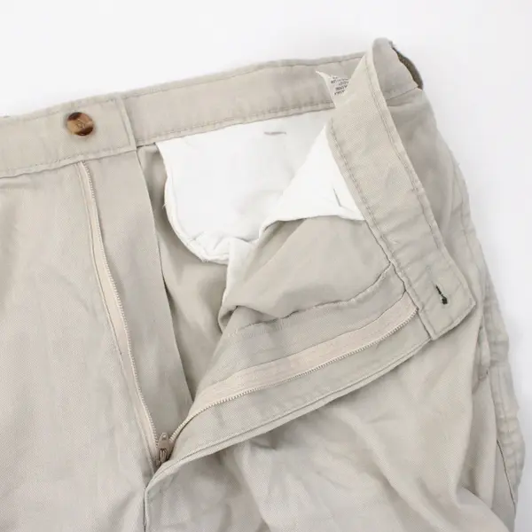 Robert Stock Men's Beige Khaki Shorts Size 34