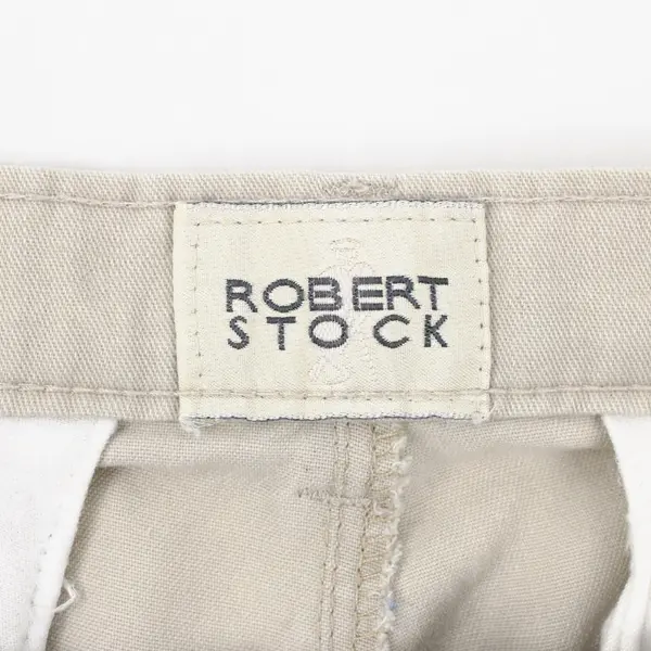 Robert Stock Men's Beige Khaki Shorts Size 34