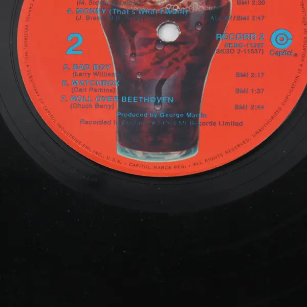 The Beatles Rock 'N' Roll Music 2 12" Vinyl Record Capitol SKBO-11537