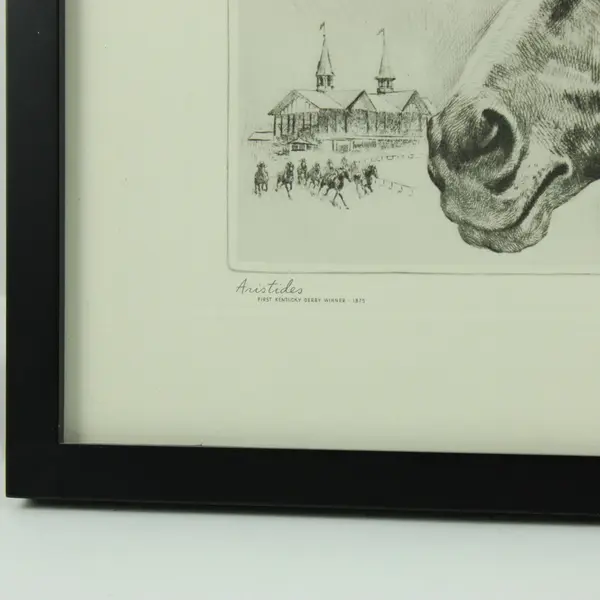 Aristides 1875 First Kentucky Derby Winner Horse Art Print 