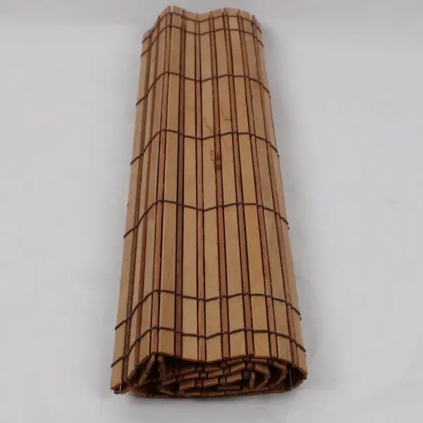 Bamboo Centerpiece Mat 18.5 x 12 Inch Natural Brown