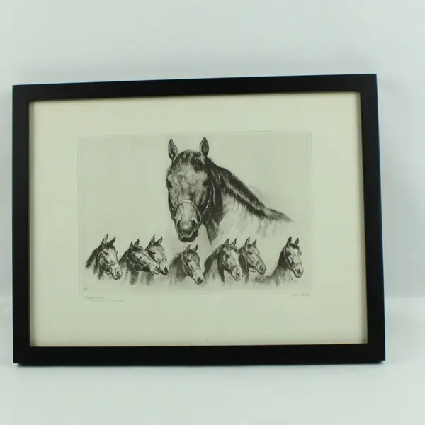 Palenske Seabiscuit and Some of His Colts Art Print 