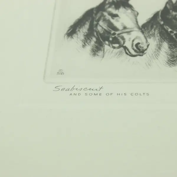 Palenske Seabiscuit and Some of His Colts Art Print 