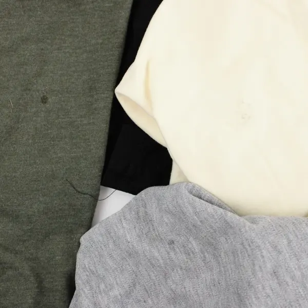 Lot of 5 Men's XL Short Sleeve T-Shirts Eddie Bauer Mixed Brands Stains