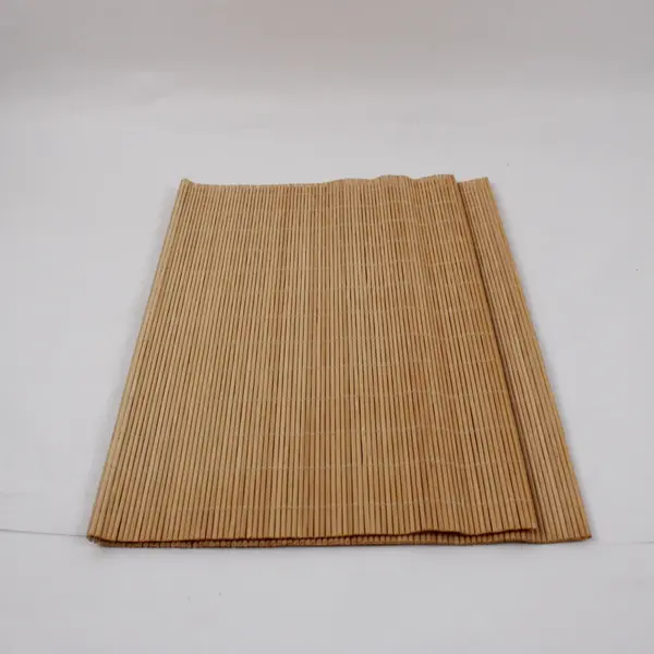 Natural Bamboo Placemat 18 x 13 Inch Woven Table Mat