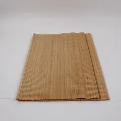 Natural Bamboo Placemat 18 x 13 Inch Woven Table Mat