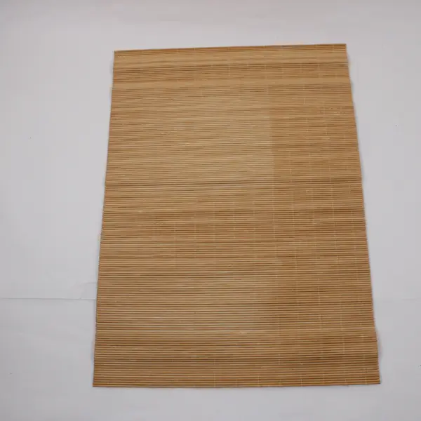 Natural Bamboo Placemat 18 x 13 Inch Woven Table Mat