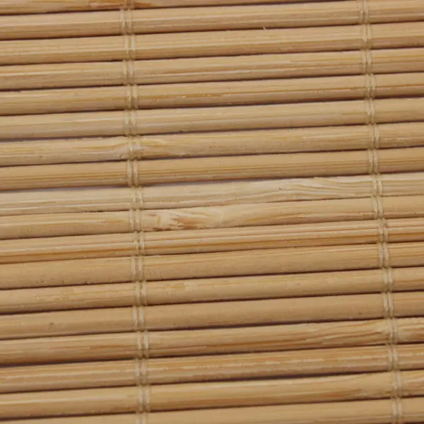 Natural Bamboo Placemat 18 x 13 Inch Woven Table Mat