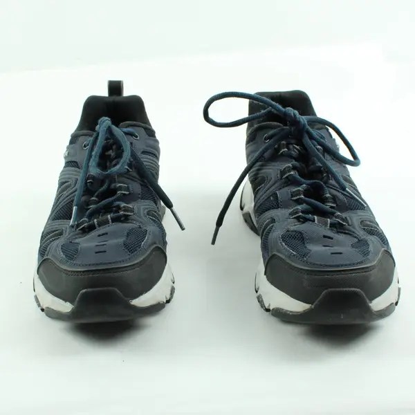 Skechers Men's Relaxed Fit Water Repellent Hiking Sneakers Navy Blue Size 8