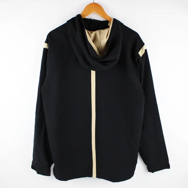 Under Armour Cal Poly Mustangs Men's Hooded Windbreaker Black Tan M