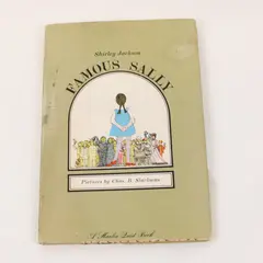 Famous Sally Shirley Jackson 1966 1st Ed/Prt HC Illustrated Kids Chas Slackman