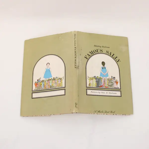 Famous Sally Shirley Jackson 1966 1st Ed/Prt HC Illustrated Kids Chas Slackman