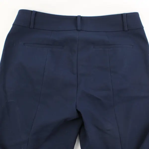 LOFT Women's Skinny Ankle Dress Pants Navy Blue Size 8