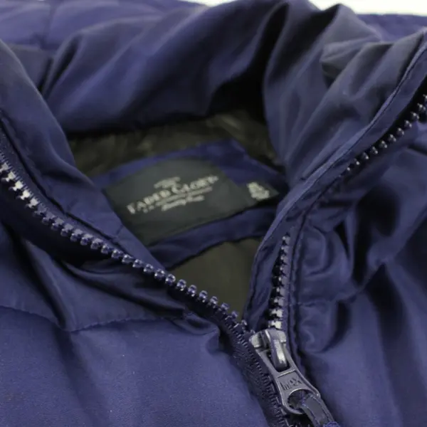 Faded Glory Women's Blue Quilted Puffer Vest XS 0-2