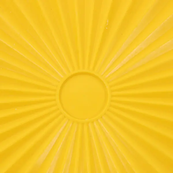 Tupperware 837-3 Harvest Yellow Square Starburst 8.5in Replacement Lid