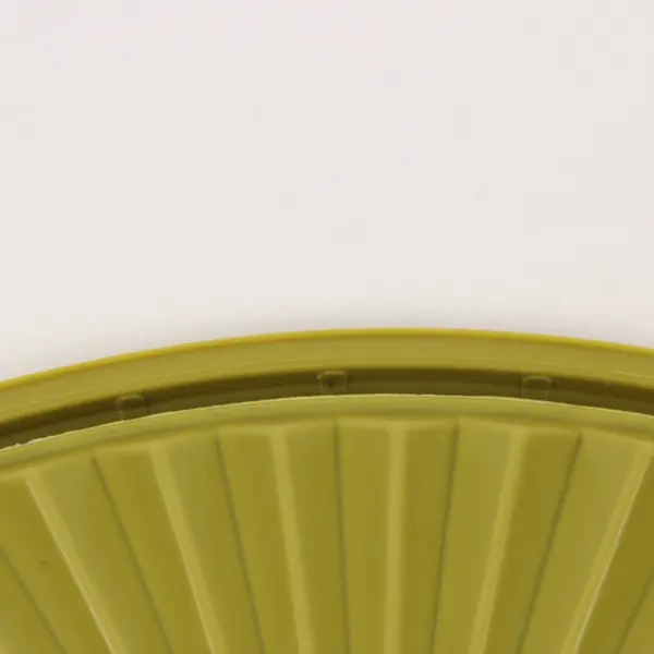 Vintage Tupperware Servalier Starburst Lid #841-20 Green 6.5in