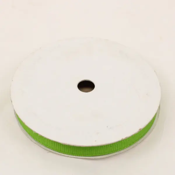 Lot of 4 Offray Grosgrain Ribbon Pink White Polka Dot Blue Green