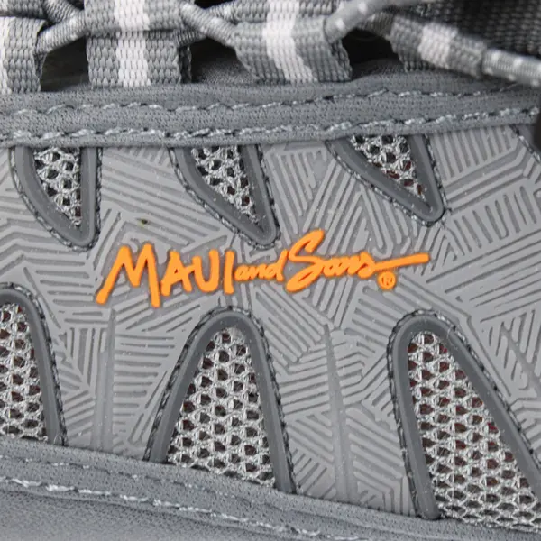 Maui & Sons Women's Water Shoes Gray Orange Size 6 