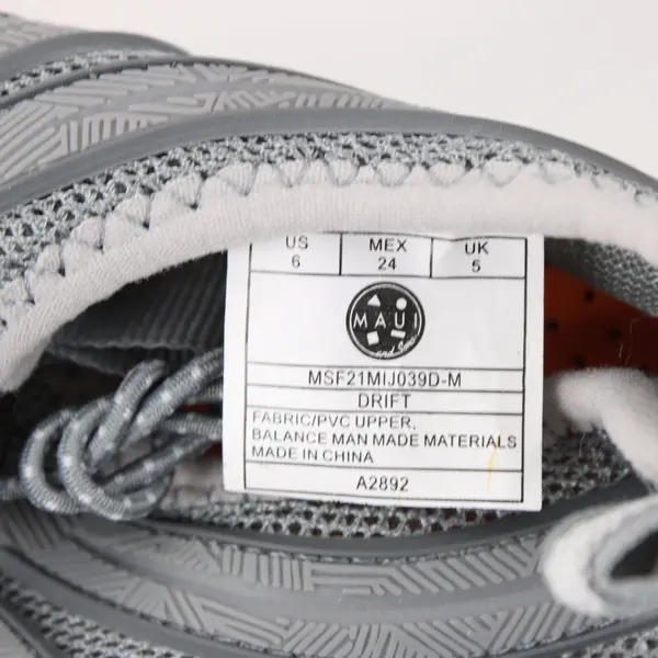 Maui & Sons Women's Water Shoes Gray Orange Size 6 