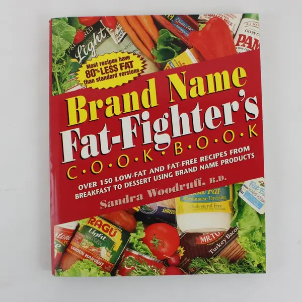 Vintage Brand Name Fat-Fighter's Cookbook 1995, 150+ Low-Fat Recipes 