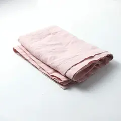 Pink Linen Tablecloth 40 x 40 Inch Square Spring Dining Decor