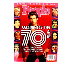 People Weekly Celebrates the 70's Hard Cover Book 2000, Collector's Edition 