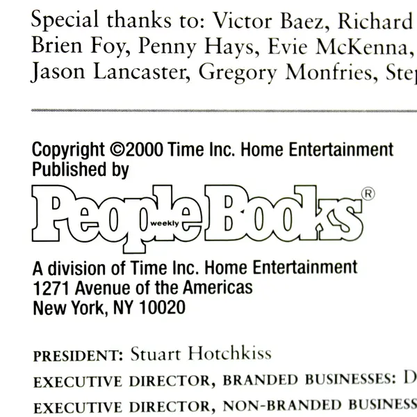 People Weekly Celebrates the 70's Hard Cover Book 2000, Collector's Edition 