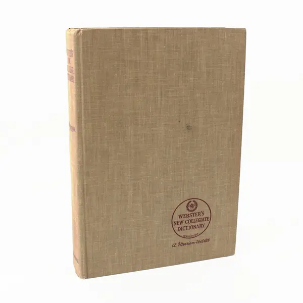 Webster's New Collegiate Dictionary 1959 HC Merriam-Webster G&C Merriam