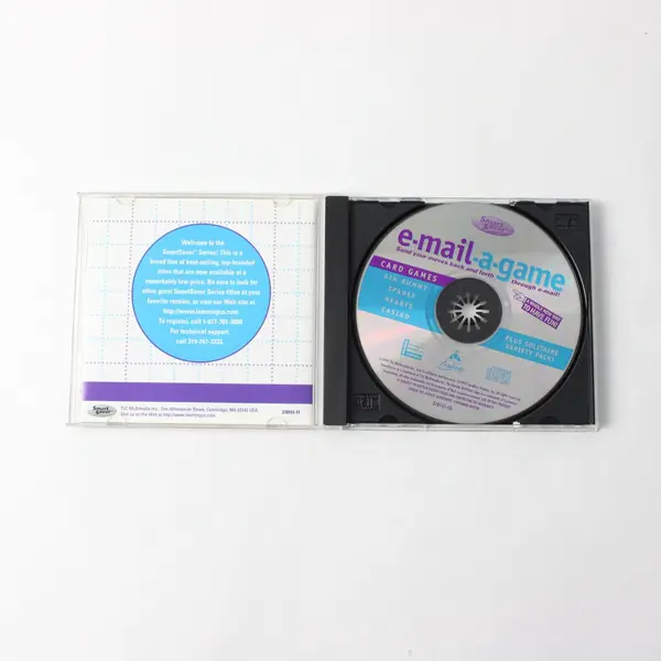 Smart Saver E-Mail-a-Game Card Games CD-ROM Windows 95/98 Solitaire