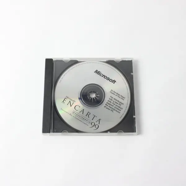 Microsoft Encarta Encyclopedia 99 CD-ROM Jewel Case