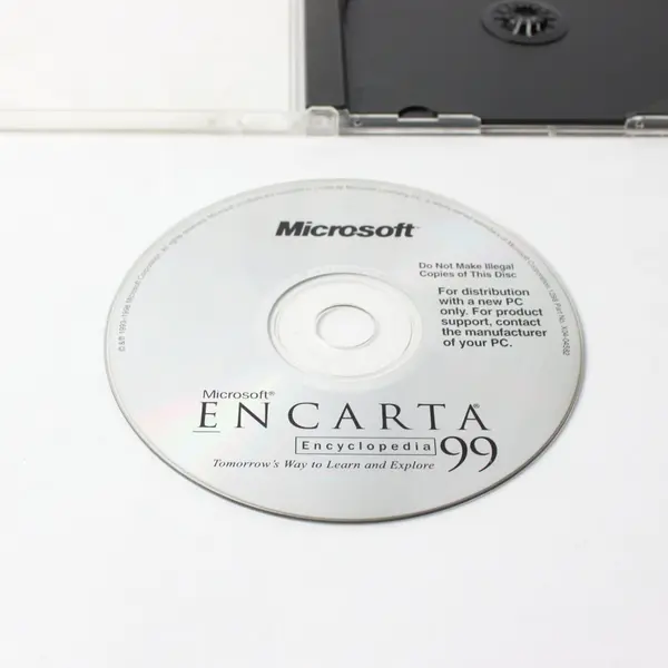 Microsoft Encarta Encyclopedia 99 CD-ROM Jewel Case