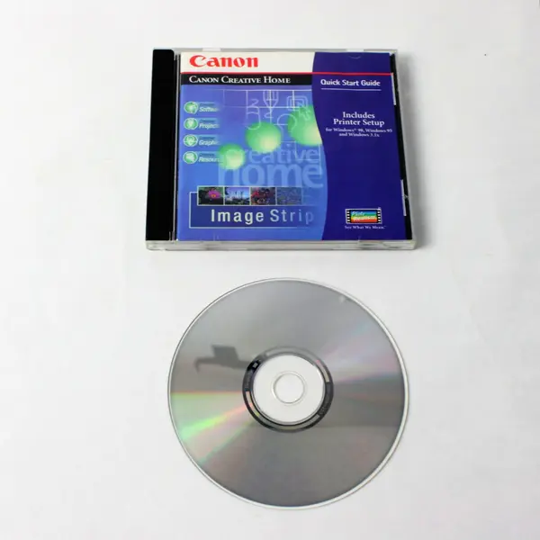 Canon Creative Home Image Strip Software CD Windows 95 98 3.1