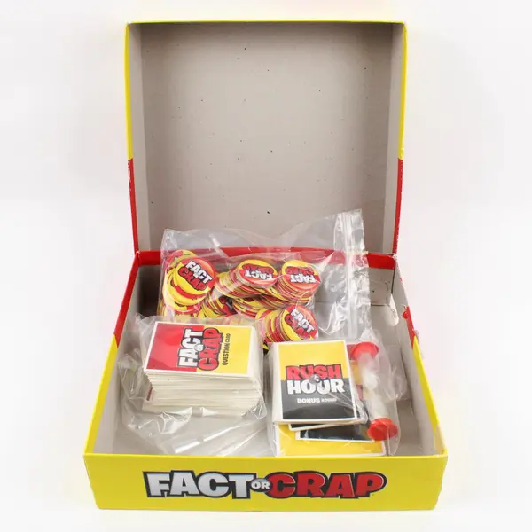 Spin Master Fact or Crap Trivia With Attitude Board Game Ages 12+