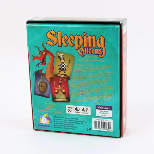 Sleeping Queens Card Game by Gamewright 2-5 Players Family Game