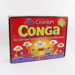 Cranium Conga Family Board Game Guess What I'm Thinking 3-6 Players Ages 8-88