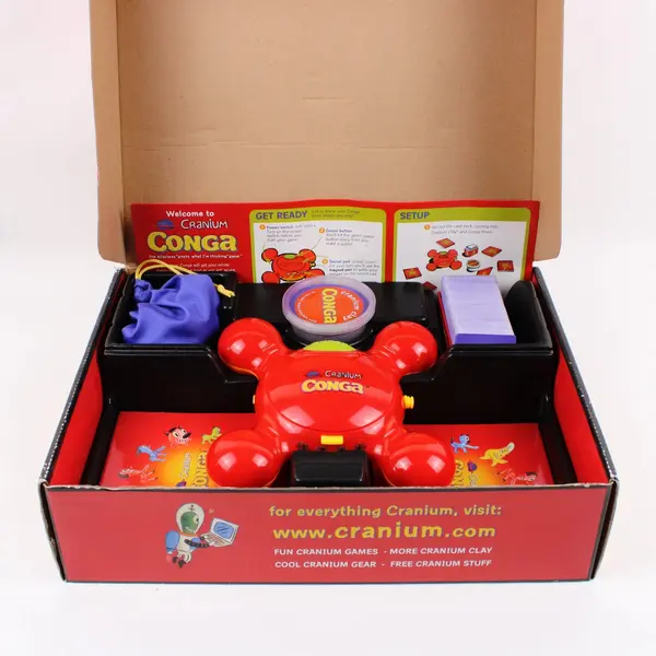 Cranium Conga Family Board Game Guess What I'm Thinking 3-6 Players Ages 8-88
