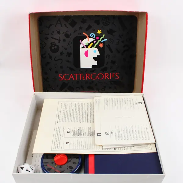 Scattergories Board Game Milton Bradley 1988 Used